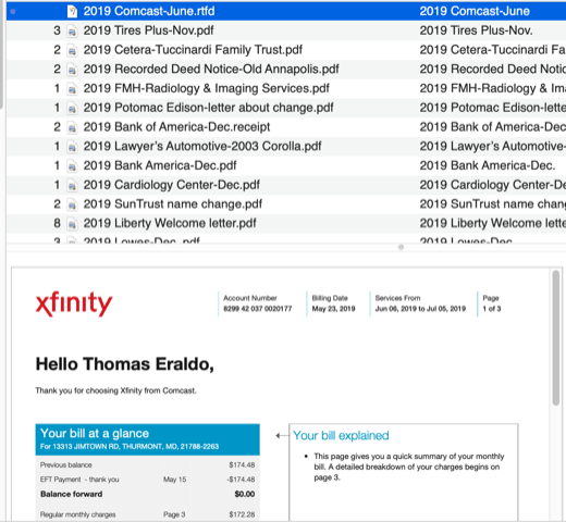 how to open pdf attachments in comcast