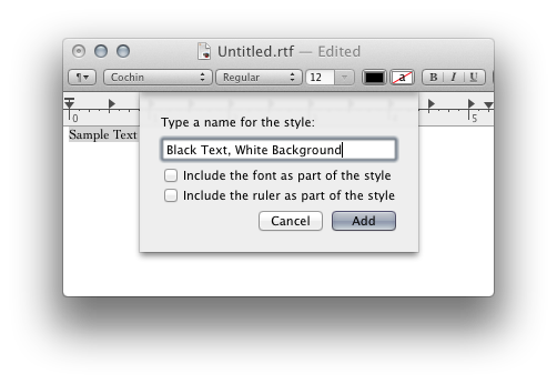 Changing the RTF/RTFD Background Color - EagleFiler - C-Command Software  Forum